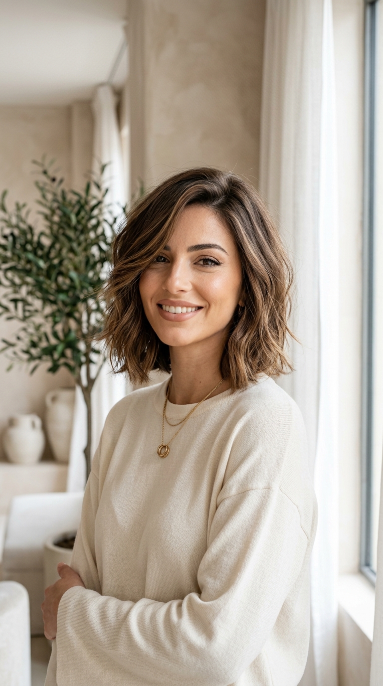 The Italian Mid-Length Bob