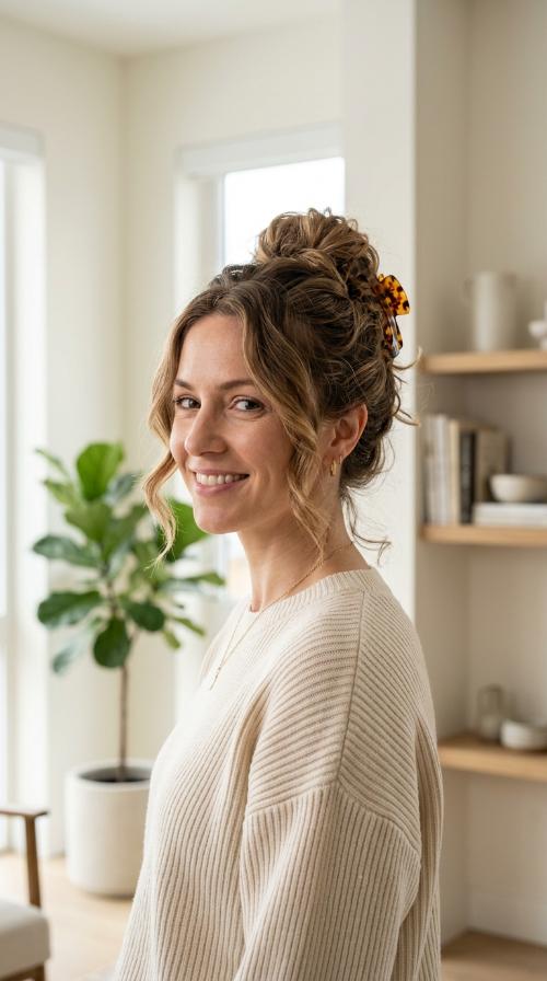THE MESSY BUN HACK