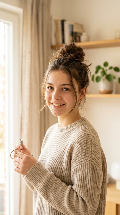 The Messy Top Knot