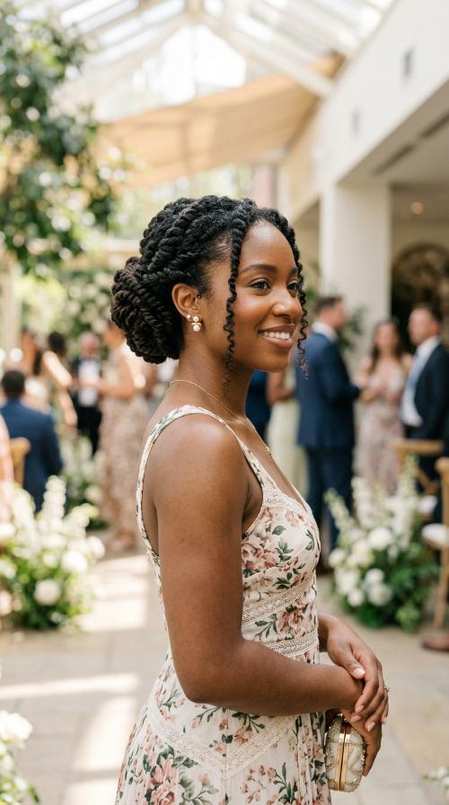 The Regal Twisted Chignon