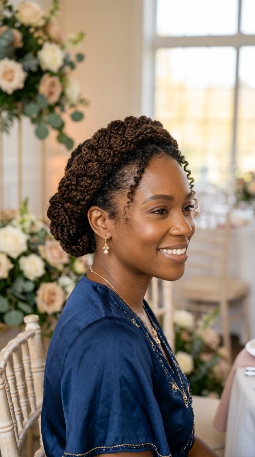 The Sculpted Halo Braid