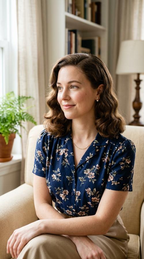 The Soft 1940s Middy Wave