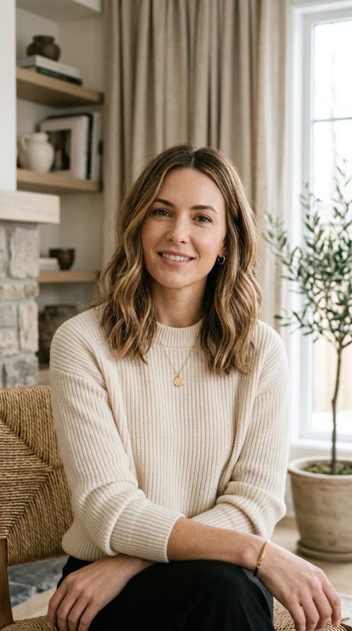The Textured Collarbone Cut