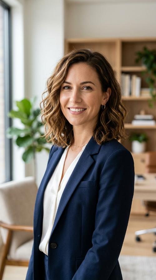The Textured Lob with Soft Waves