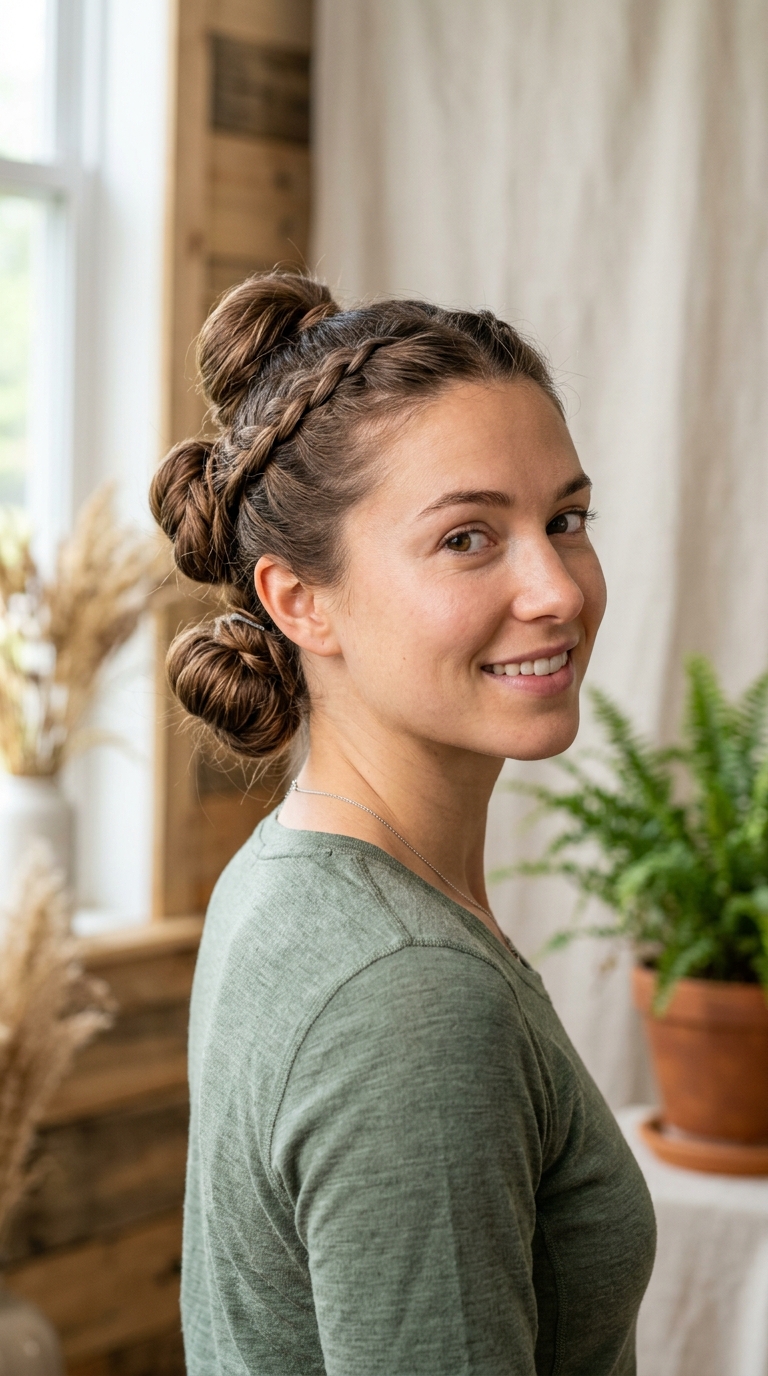 Triple Stacked Buns