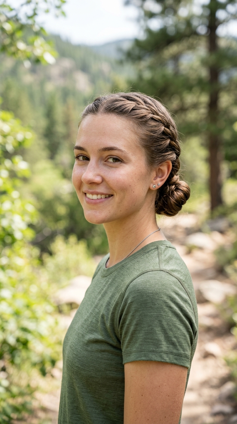 Tucked-Under Braid