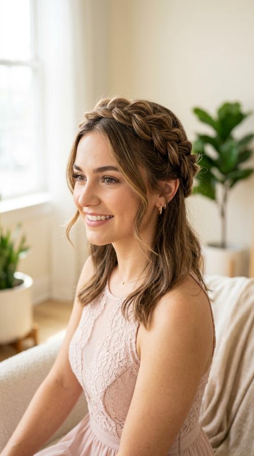 Twisted Halo Braid