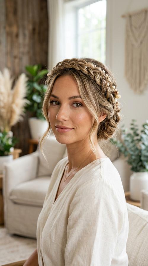 Twisted Halo Crown
