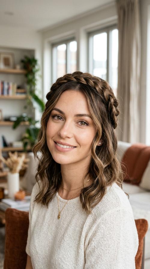 Twisted Halo Crown