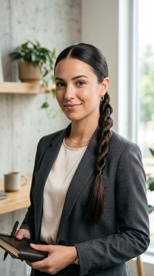 Twisted Rope Ponytail