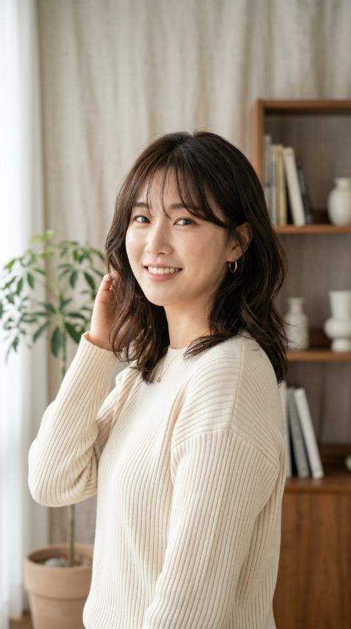 Two-Block Feminine Cut