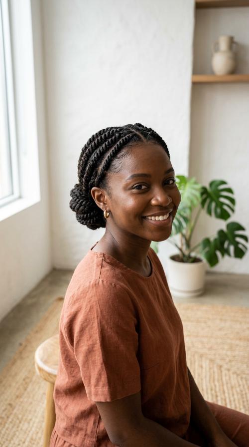 Two-Strand Flat Twists