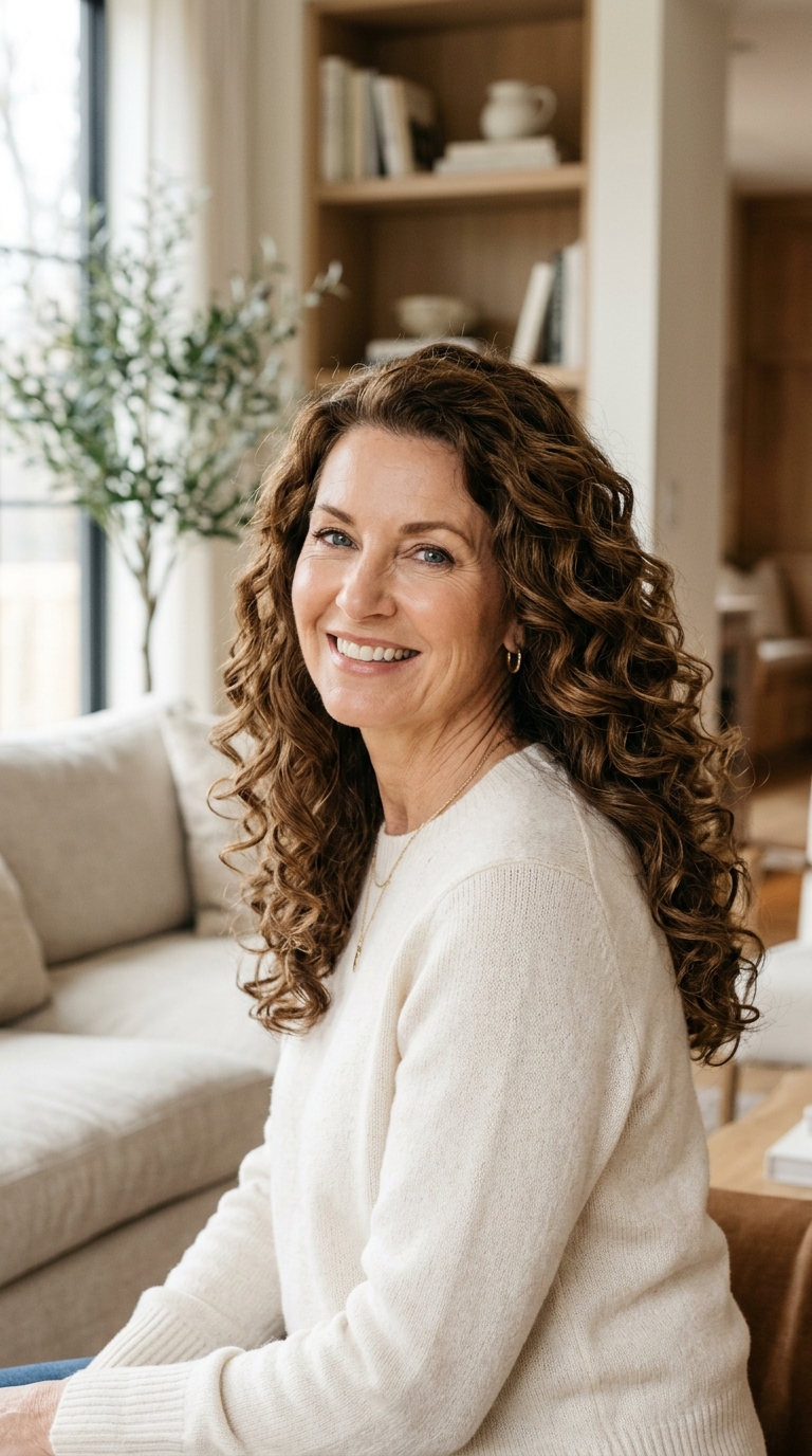 Voluminous Classic Curls