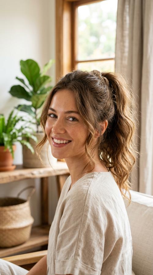 Voluminous Messy Pony