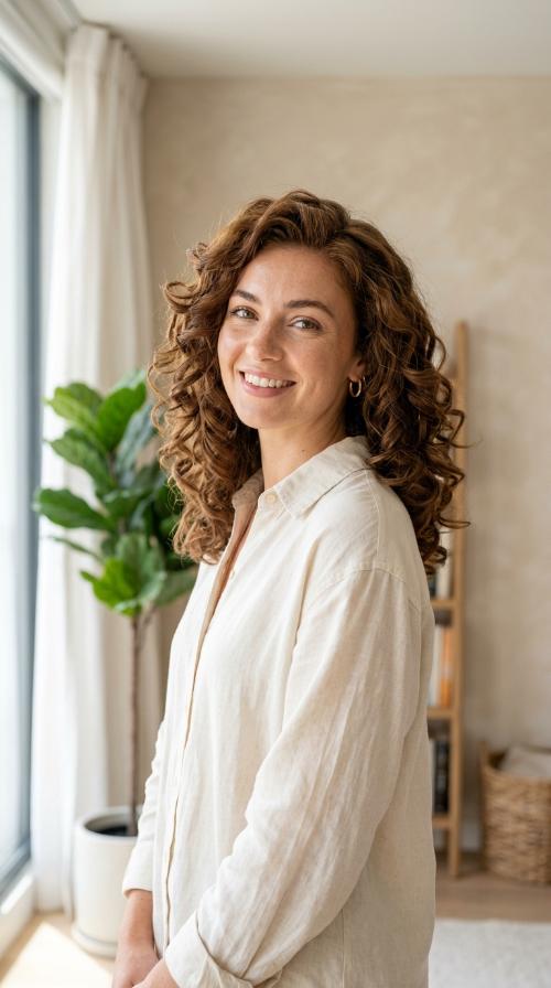 Voluminous Retro Curls