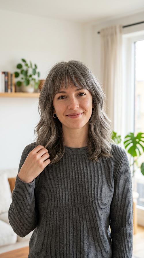 Wispy Fringe Cut