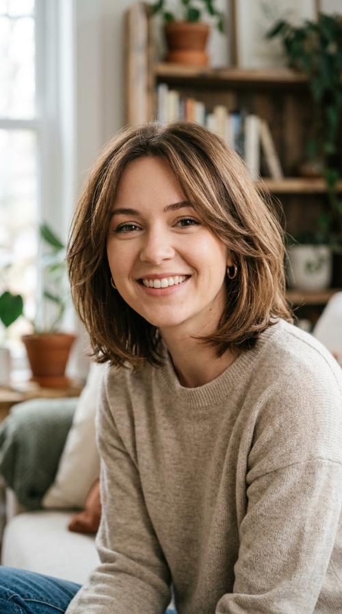 Wispy Layers with Chin-Length Frames