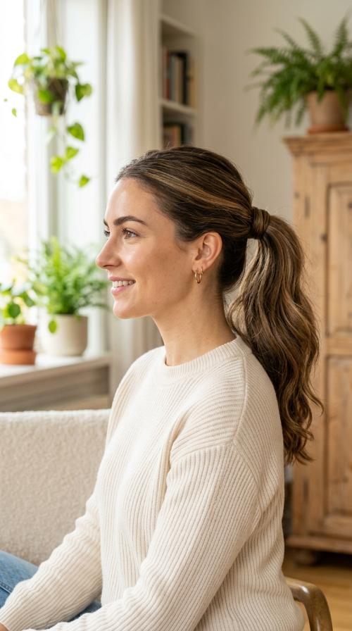 Wrapped Base Ponytail