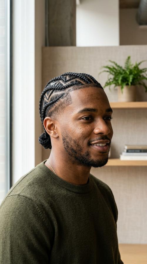 Zig-Zag Cornrows
