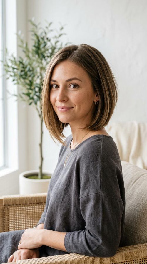A-Line Inverted Bob