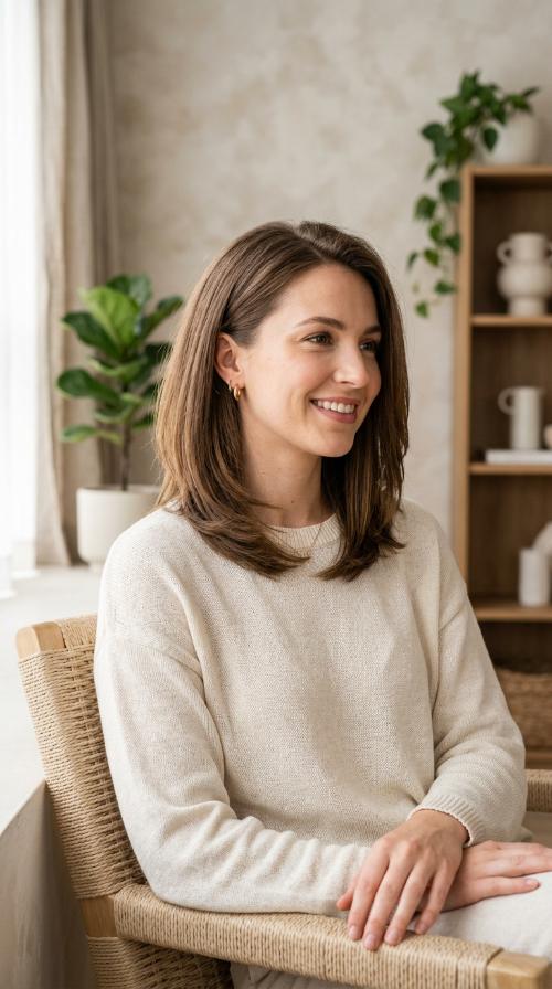 A-Line Long Bob