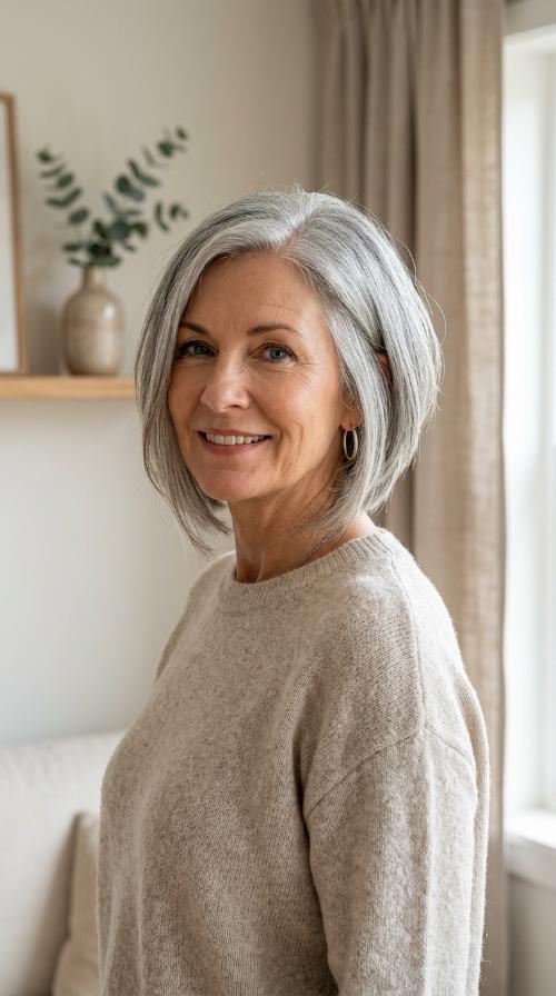 Angled Inverted Bob