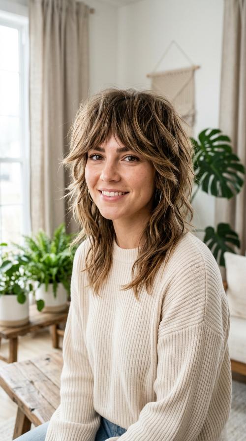 Asymmetrical Extreme Layered Cut