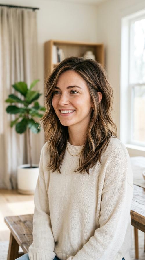 Asymmetrical Layered Cut