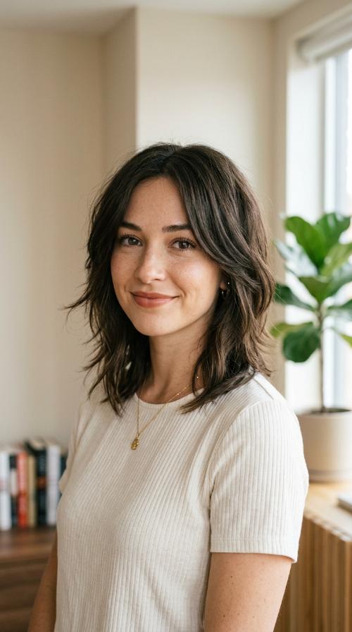 Asymmetrical Layered Cut