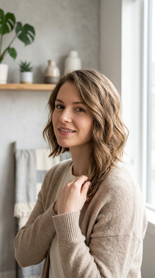 Asymmetrical Medium Cut