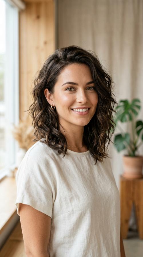 Asymmetrical Mid-Length Cut
