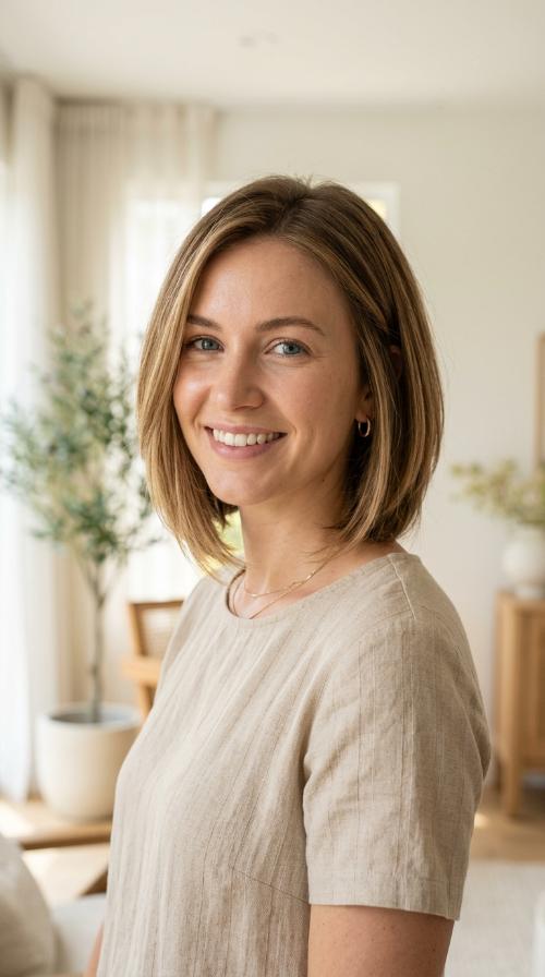 Asymmetrical Mid-Length Cut