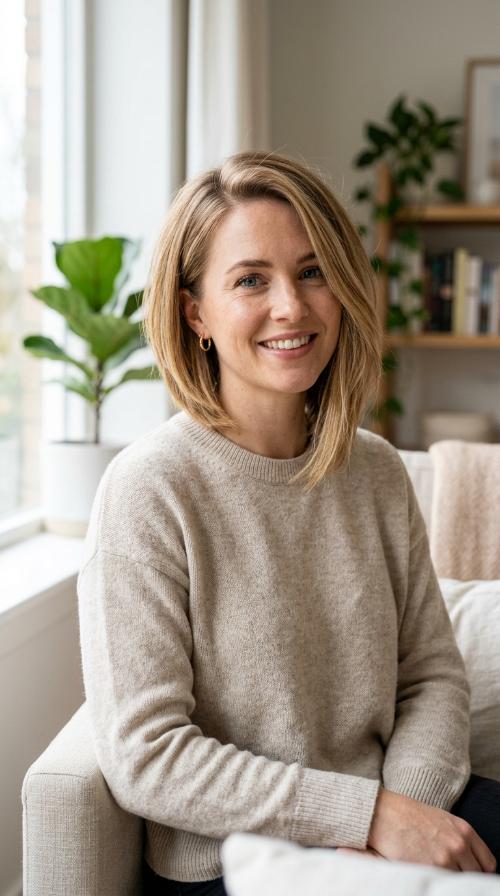 Asymmetrical Mid-Length Cut