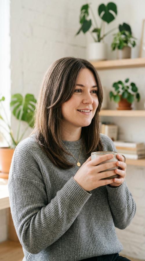 Asymmetrical Shoulder-Length Cut