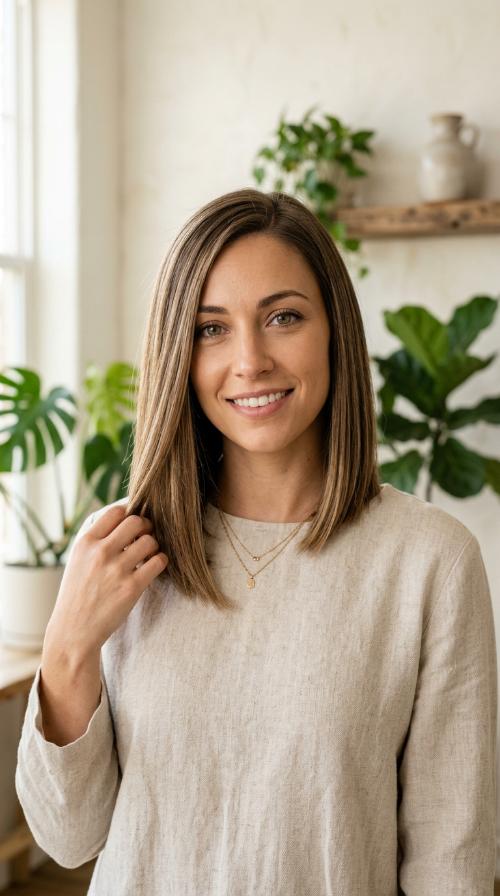 Asymmetrical Straight Lob