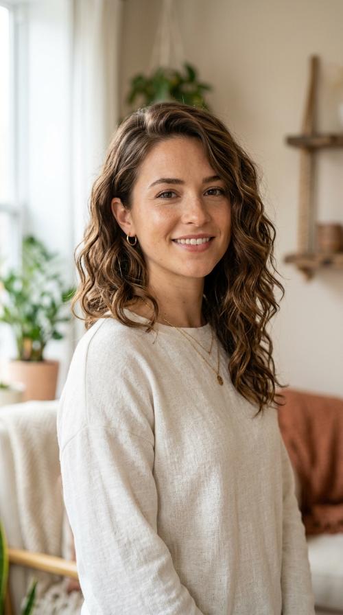 Asymmetrical Wavy Cut