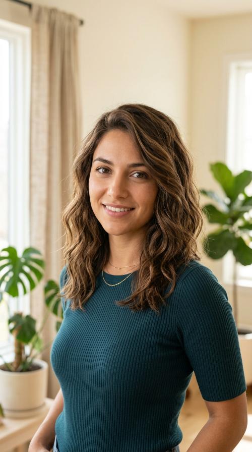 Asymmetrical Wavy Cut with Soft Graduation