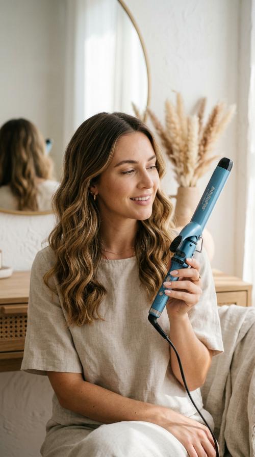 BaByliss PRO Nano Titanium Spring Curling Iron