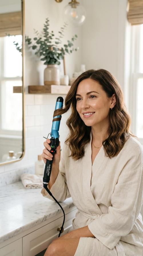 BaBylissPRO Nano Titanium Spring Curling Iron