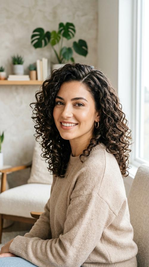 Blended Layers with Side Part