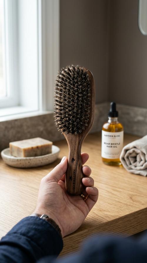 Boar Bristle Brush