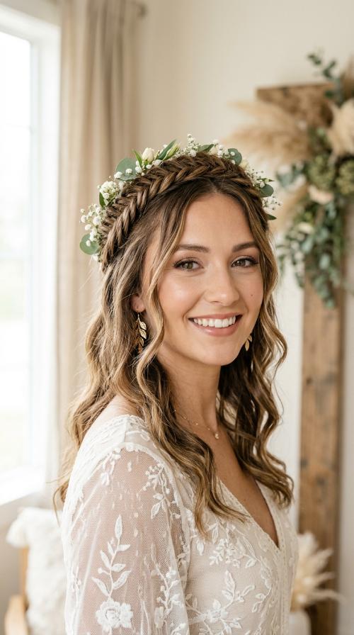 Bohemian Braided Crown