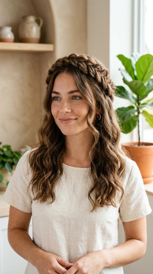 Bohemian Braided Crown