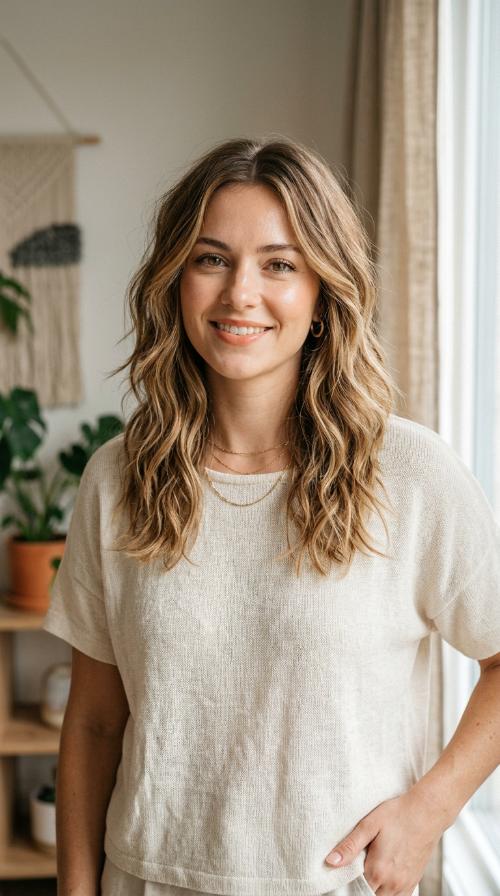 Bohemian Layered Cut with Wispy Ends
