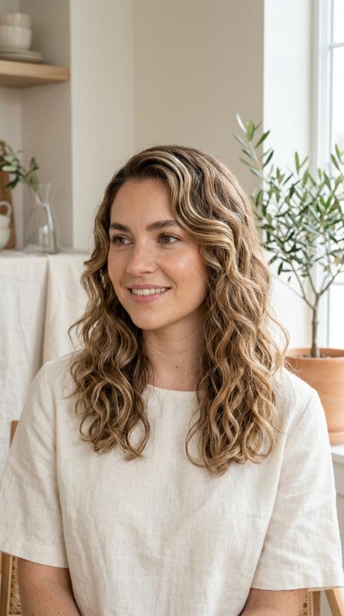 Bohemian Textured Waves