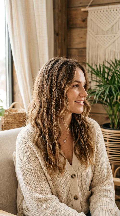 Boho Accent Braids