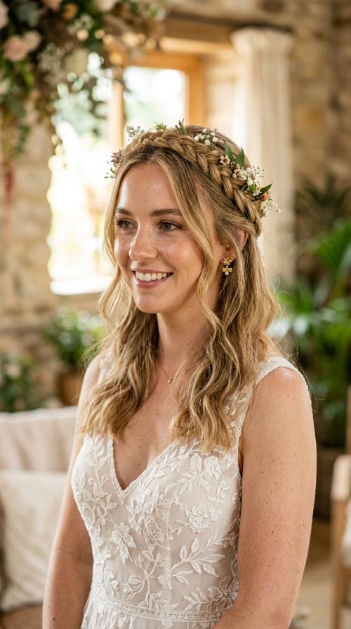 Boho Braided Halo