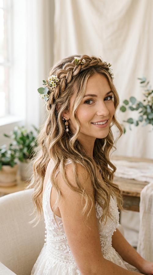 Boho Braided Halo