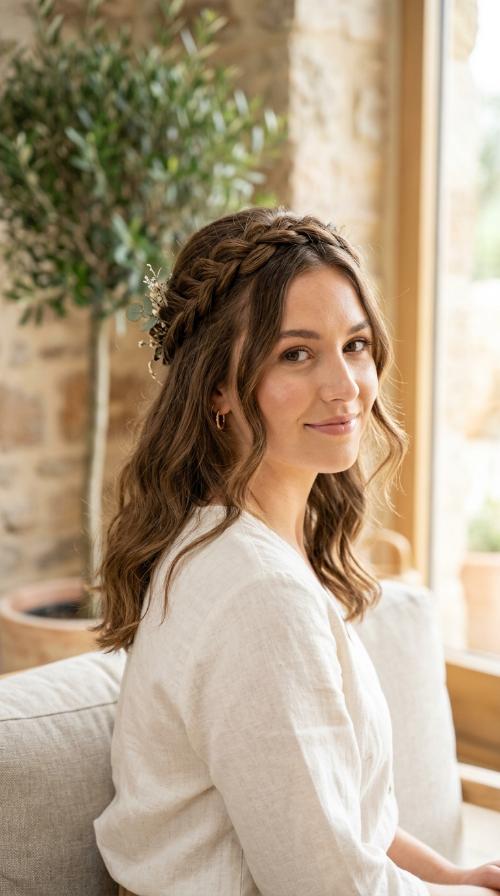 Boho Twisted Crown