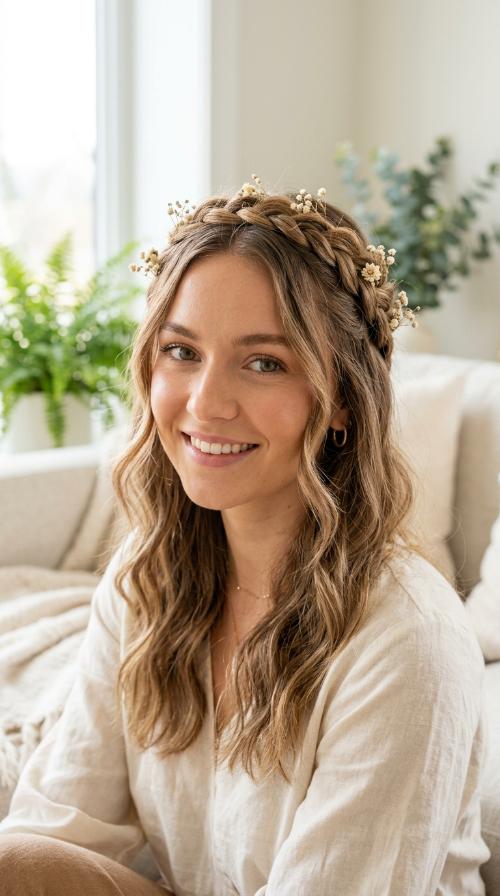 Braided Boho Crown
